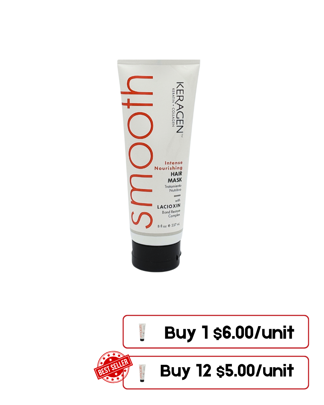 Keragen Brazilian Keratin Hair Mask – Deep Conditioning Treatment