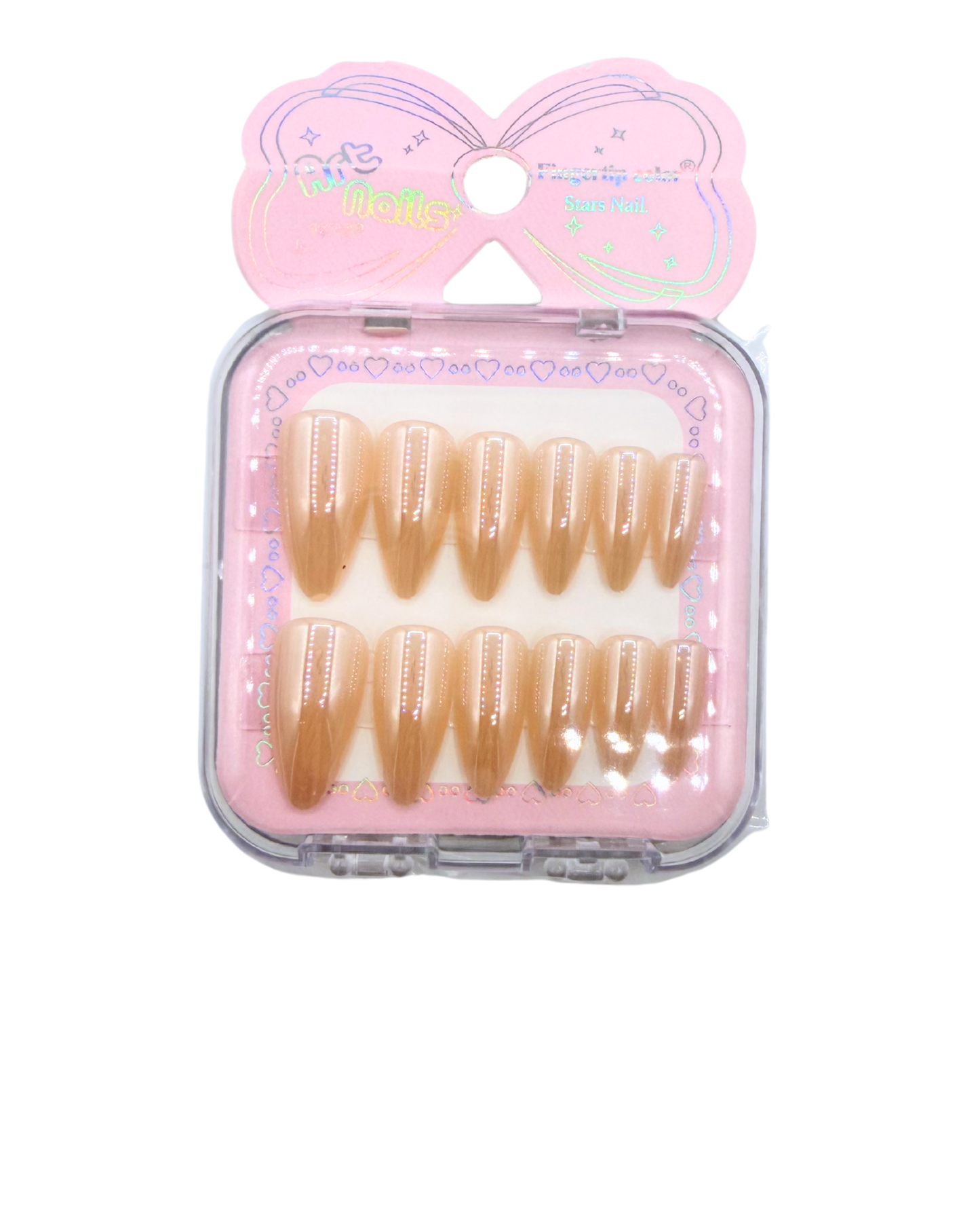 Stiletto Press-On Nails – Mirror Effect