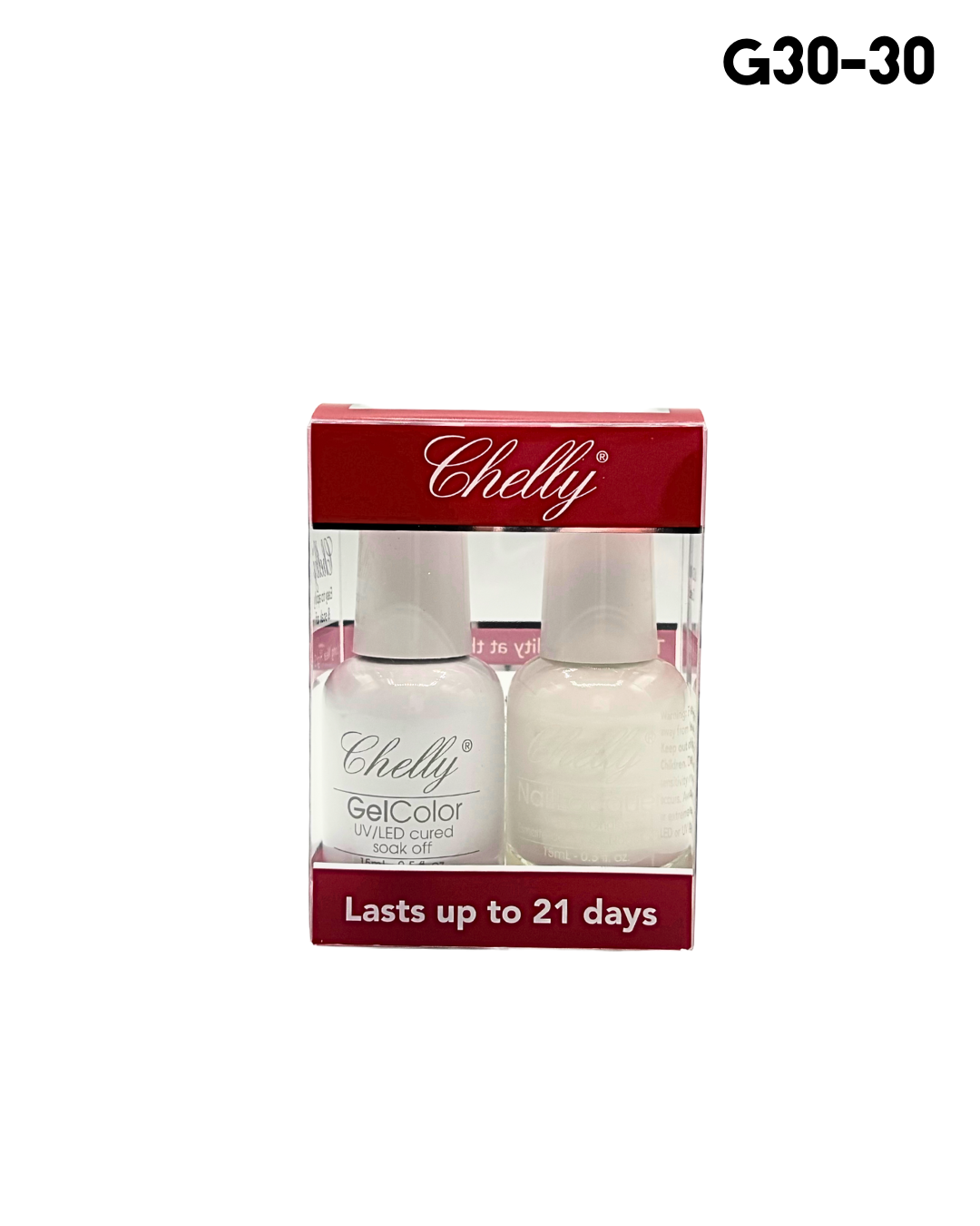 Chelly Gel & Regular Nail Polish Duo 15 Ml