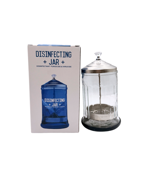 Compact Salon Sterilizing Jar – Small Professional Disinfection Container