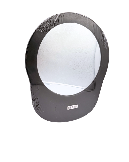 Barber Hand Mirror with Foam Edge – Lightweight Salon Mirror
