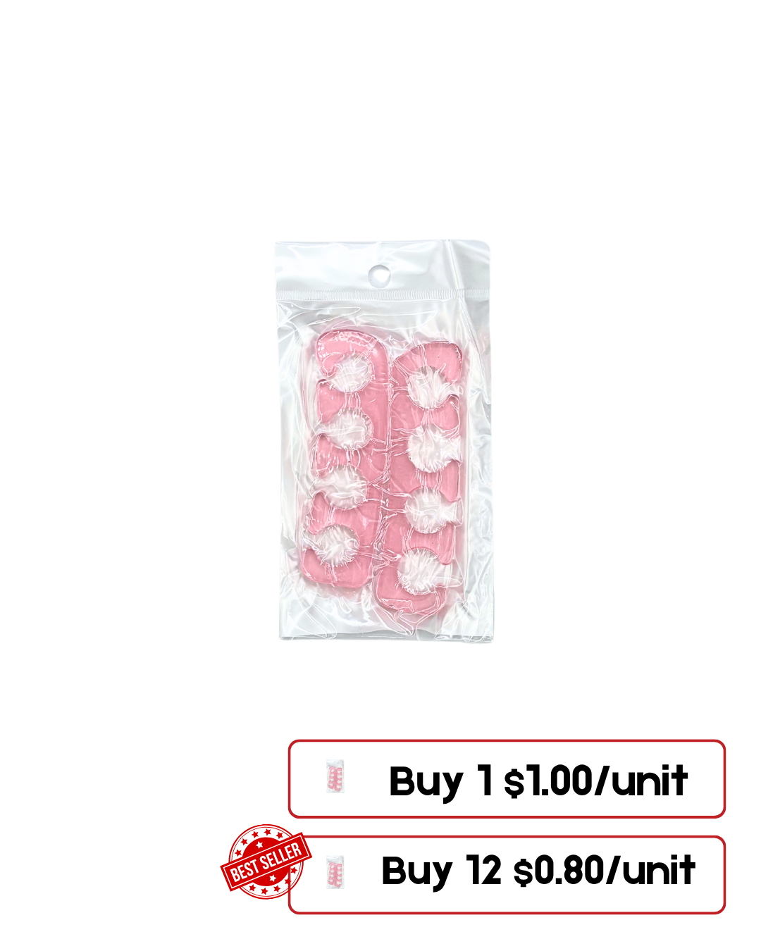 Silicone Toe Separators – Comfortable & Hygienic