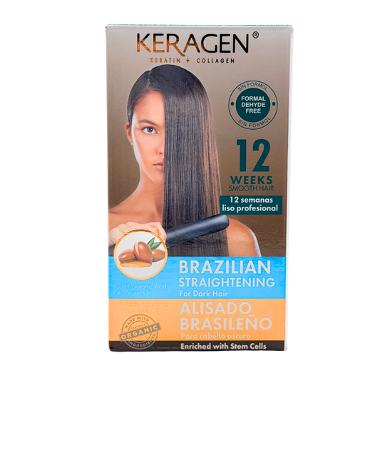 Keratin Treatment Kit with Argan Oil – Personal Size