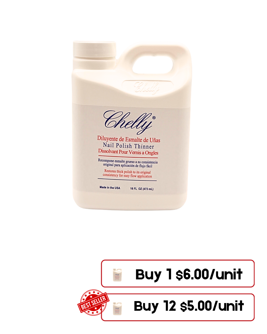 Chelly Thinner – Gel Polish Thinner