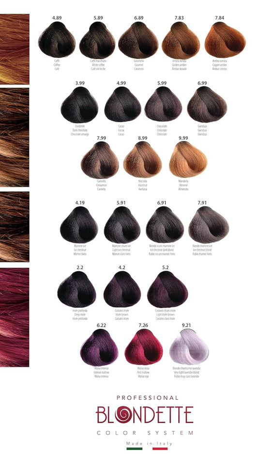 Blondette Professional Permanent Hair Color (Tintes)