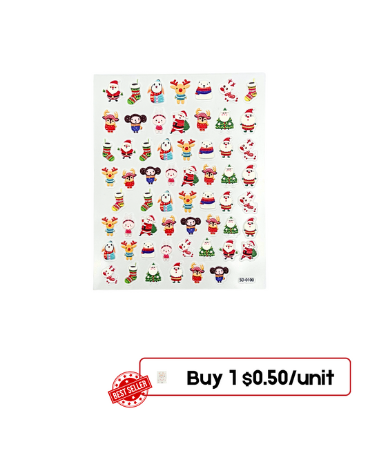 Christmas Nail Stickers