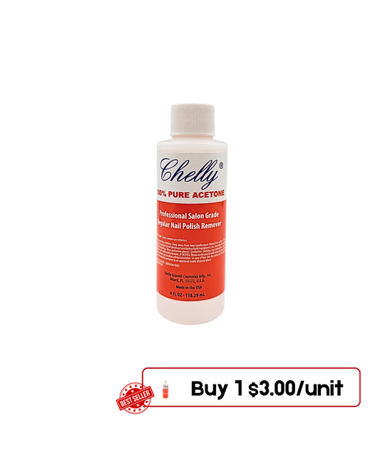 Acetona Chelly – 8 oz & 4 oz