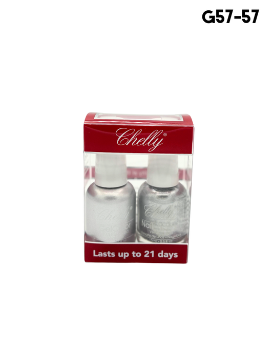 Chelly Gel & Regular Nail Polish Duo 15 Ml