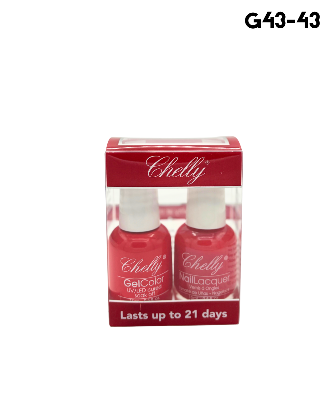 Chelly Gel & Regular Nail Polish Duo 15 Ml