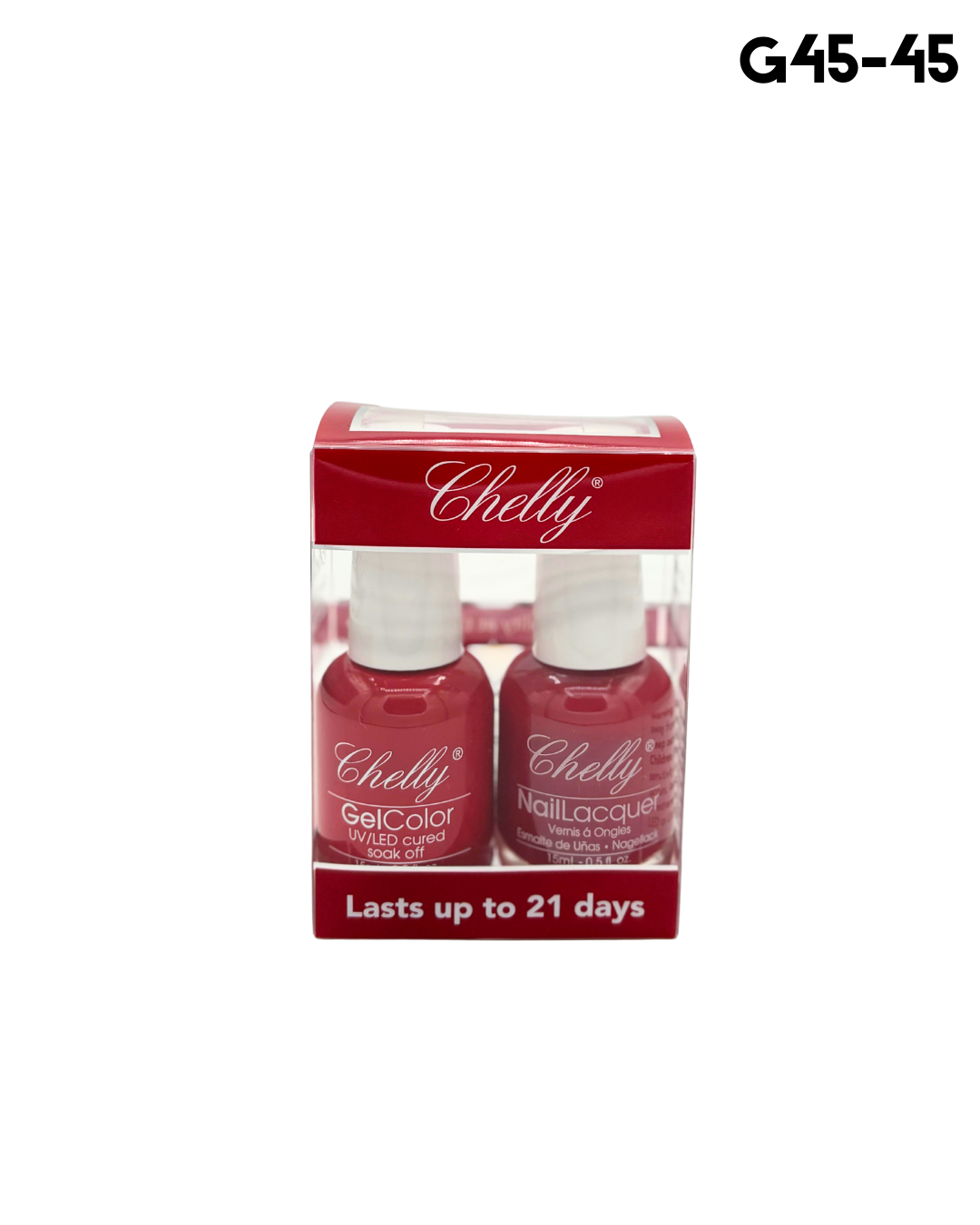 Chelly Gel & Regular Nail Polish Duo 15 Ml