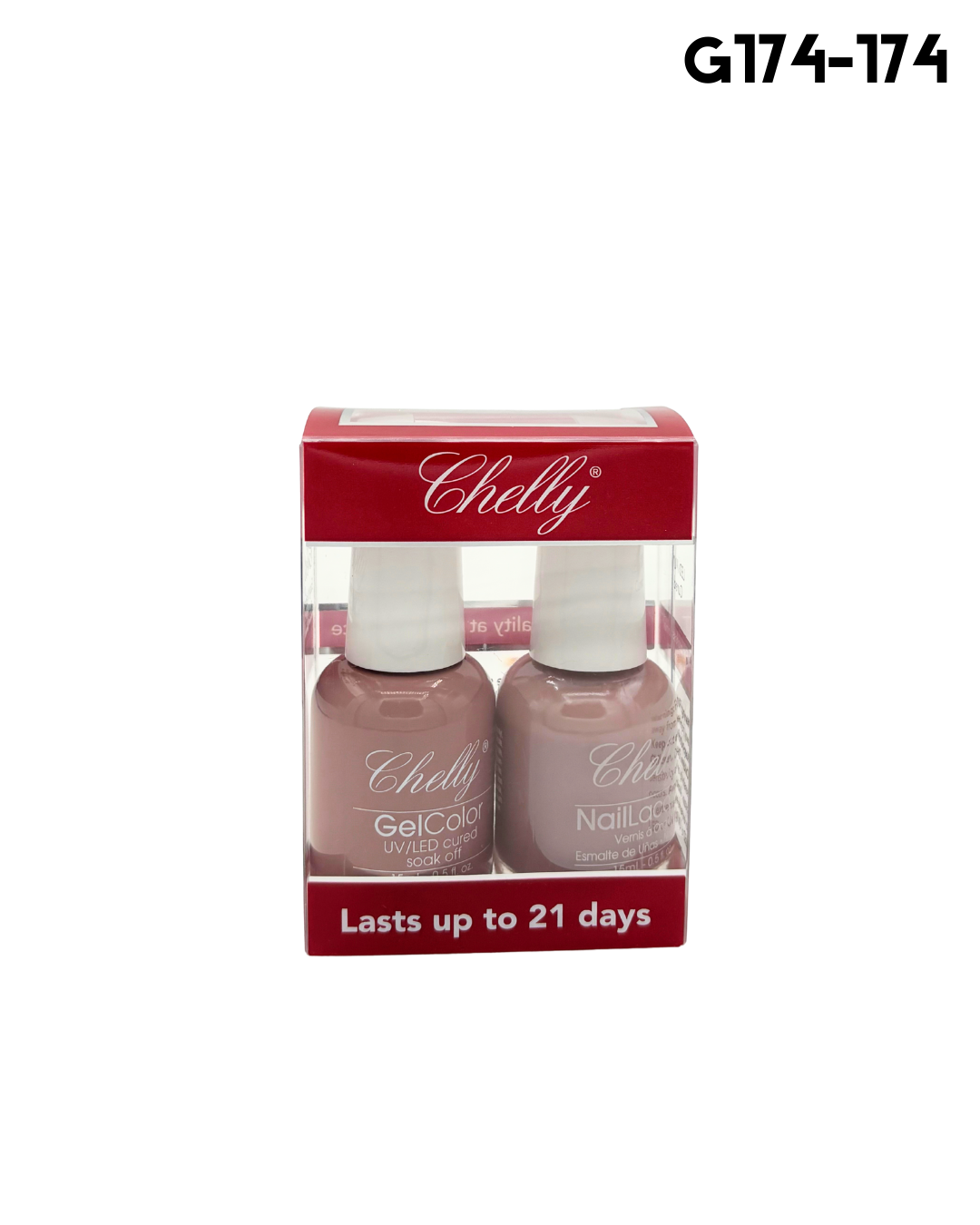 Chelly Gel & Regular Nail Polish Duo 15 Ml