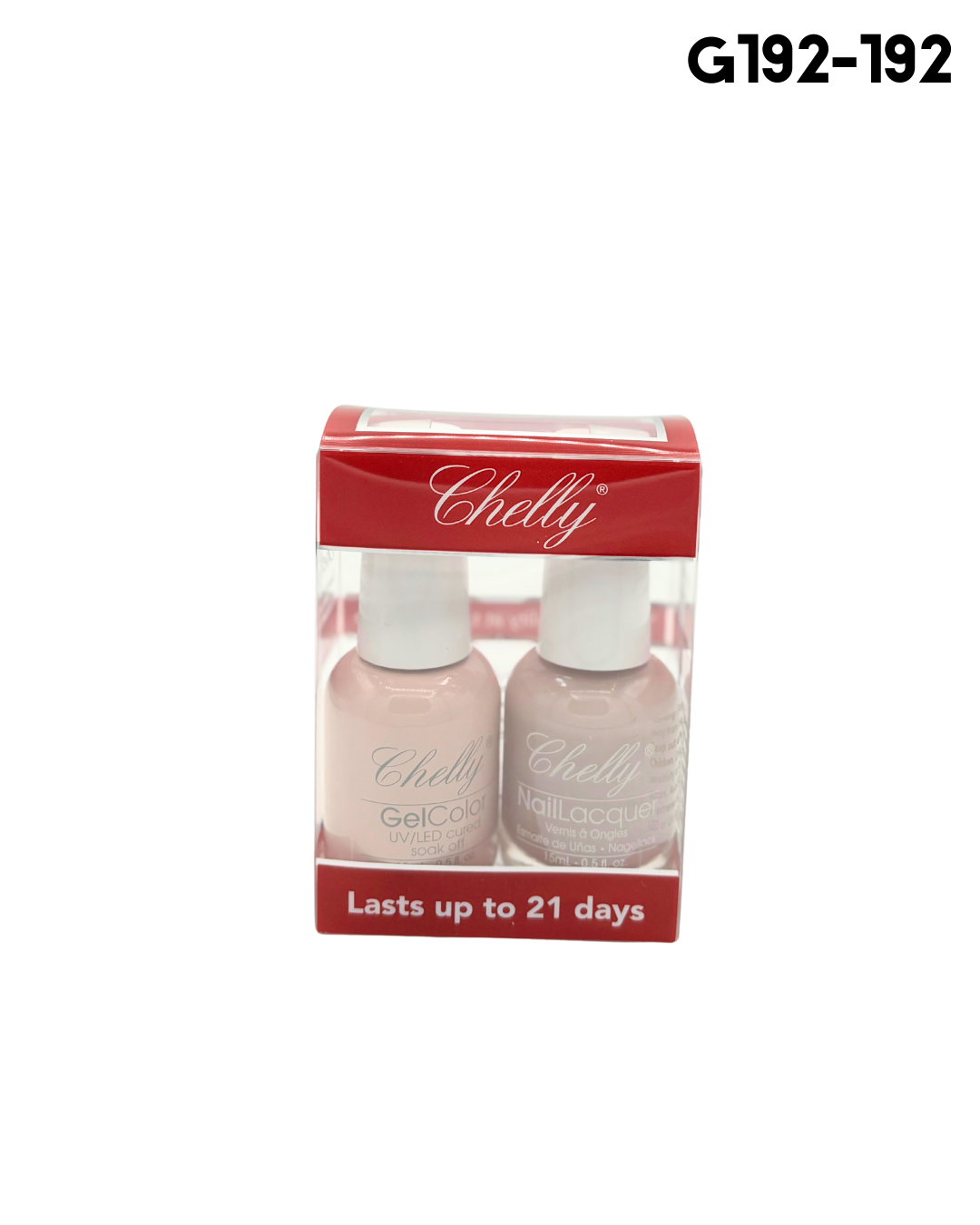 Chelly Gel & Regular Nail Polish Duo 15 Ml
