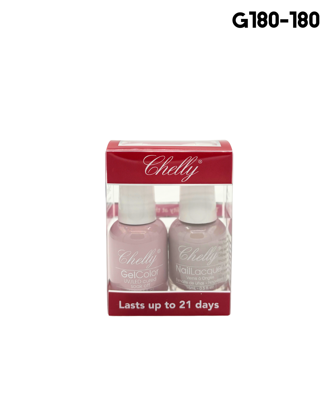 Chelly Gel & Regular Nail Polish Duo 15 Ml