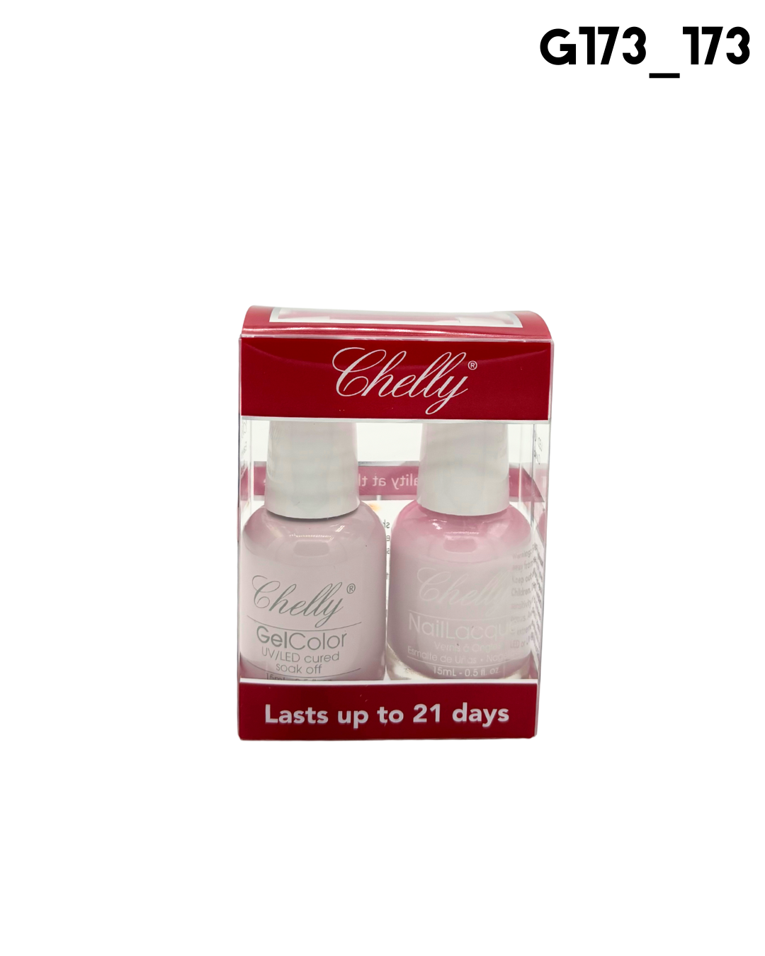 Chelly Gel & Regular Nail Polish Duo 15 Ml