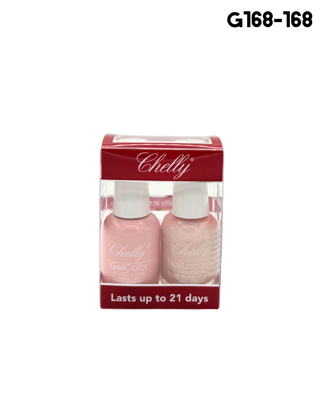 Chelly Gel & Regular Nail Polish Duo 15 Ml