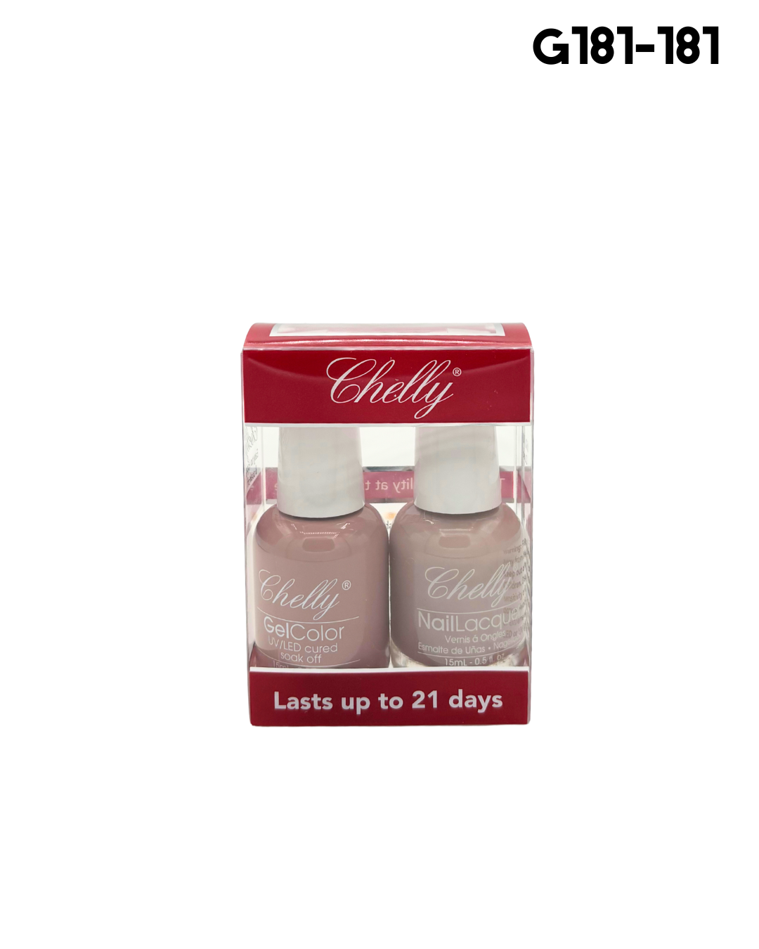 Chelly Gel & Regular Nail Polish Duo 15 Ml