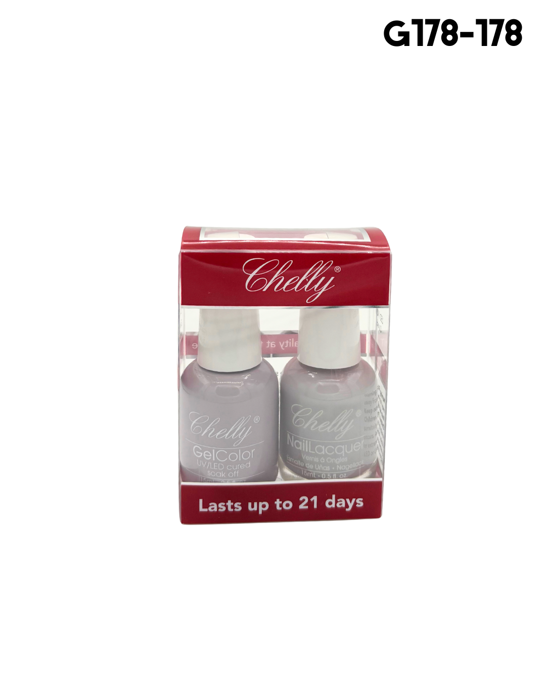 Chelly Gel & Regular Nail Polish Duo 15 Ml