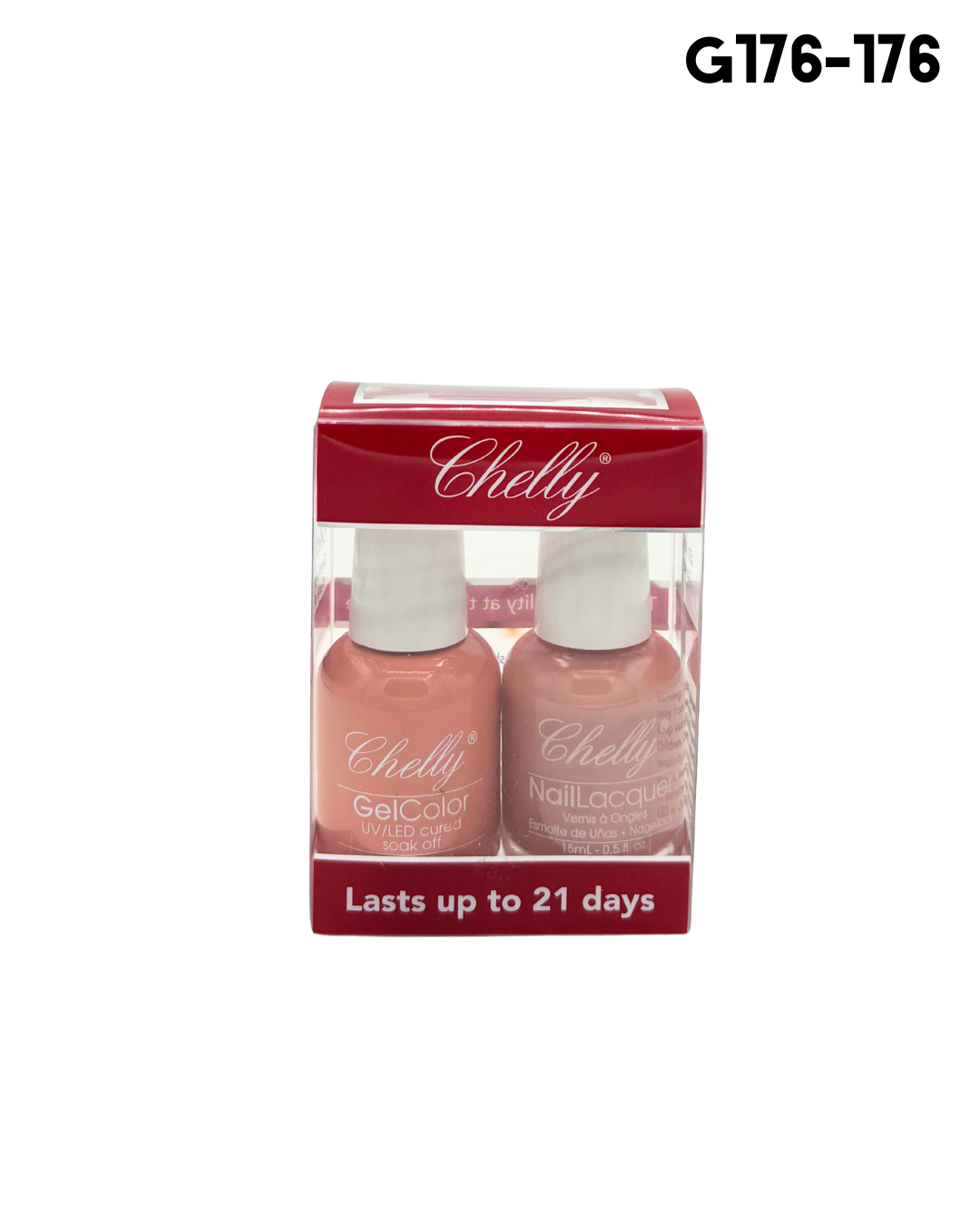 Chelly Gel & Regular Nail Polish Duo 15 Ml