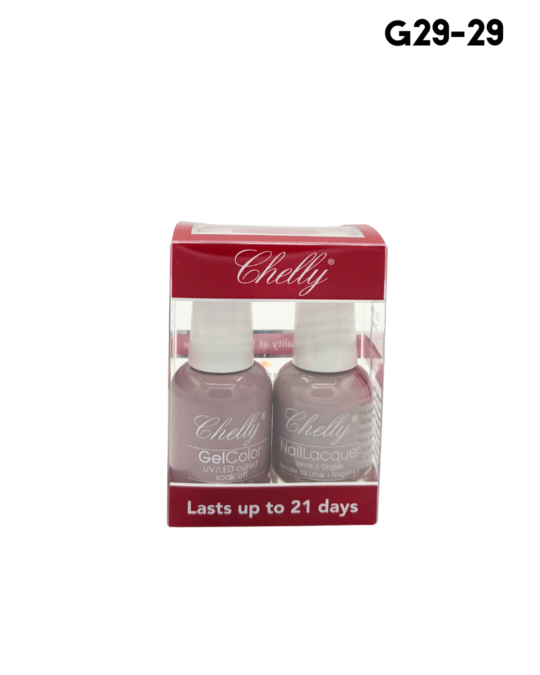 Chelly Gel & Regular Nail Polish Duo 15 Ml