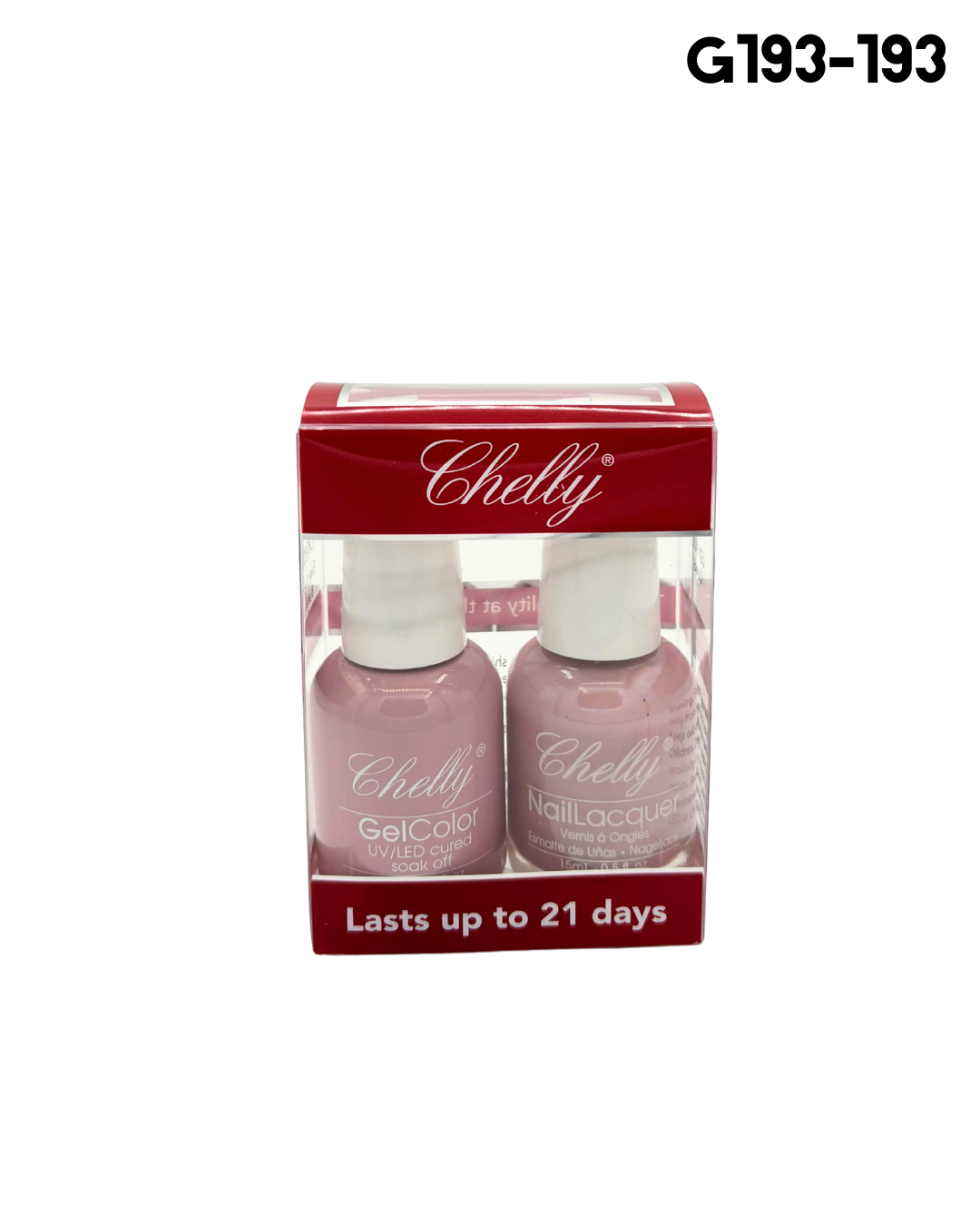 Chelly Gel & Regular Nail Polish Duo 15 Ml