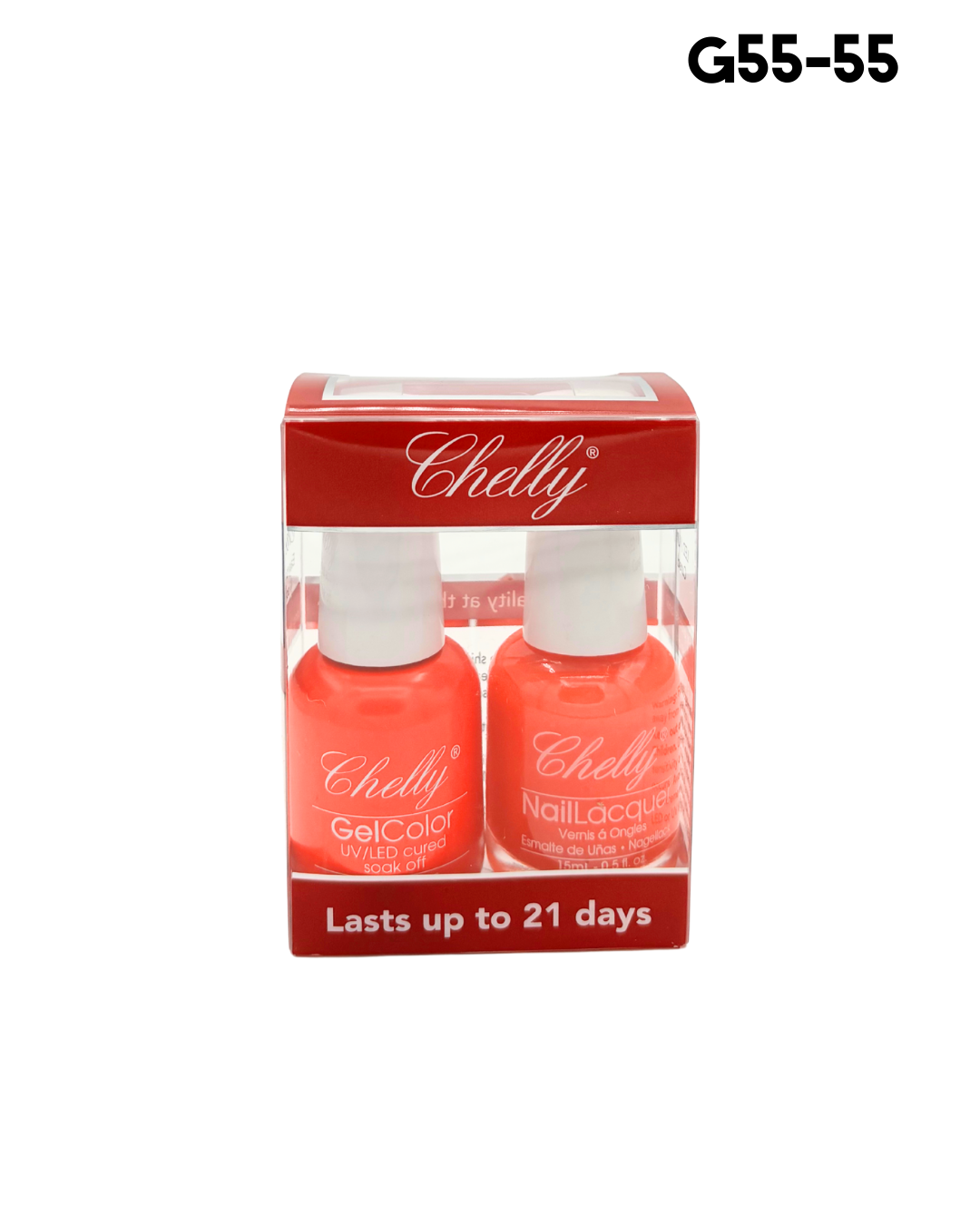 Chelly Gel & Regular Nail Polish Duo 15 Ml