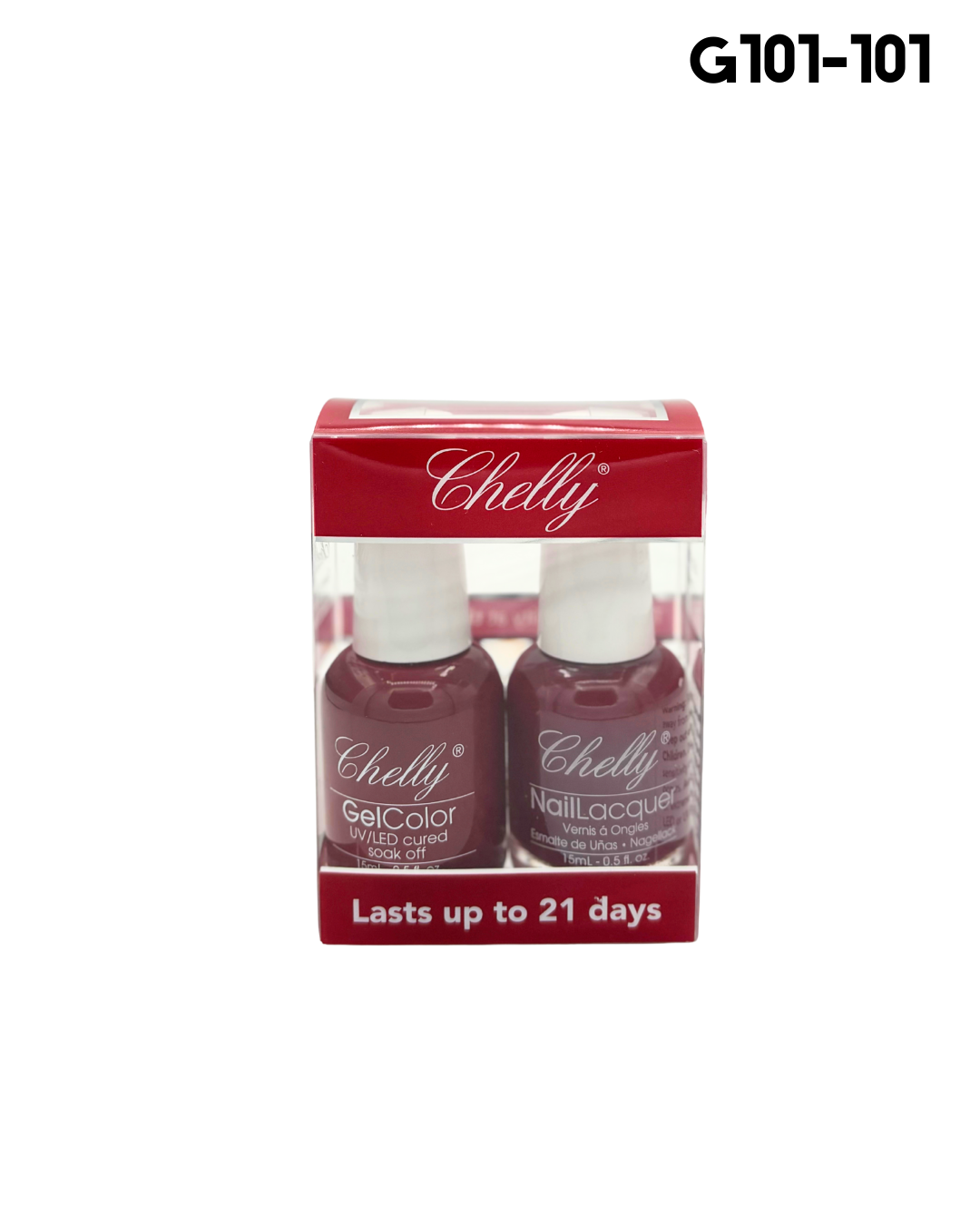 Chelly Gel & Regular Nail Polish Duo 15 Ml