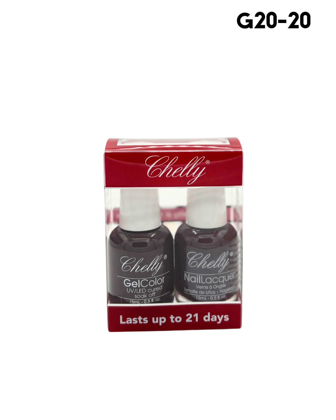 Chelly Gel & Regular Nail Polish Duo 15 Ml