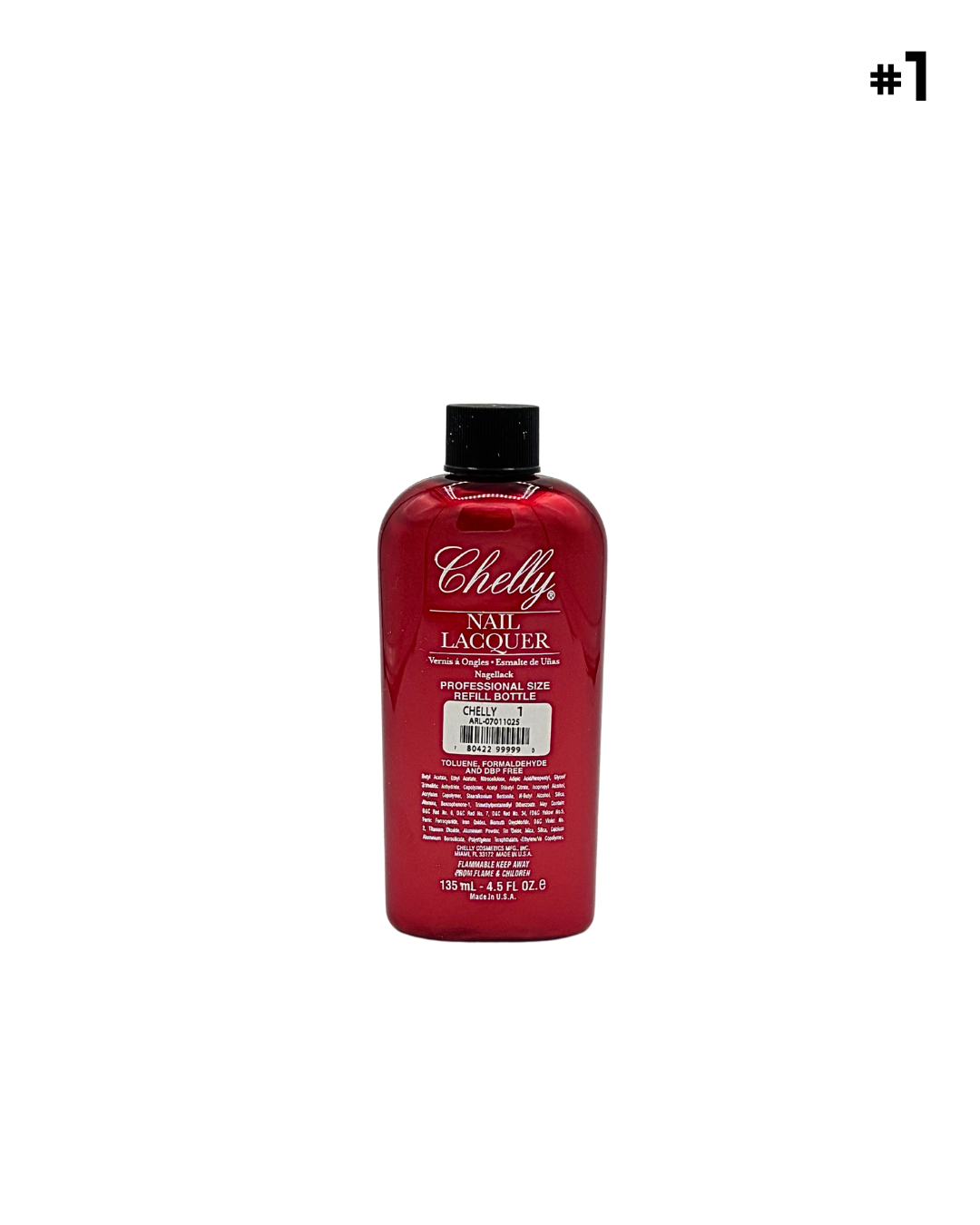 Chelly Regular Nail Polish 4.5 Oz 33 Colors