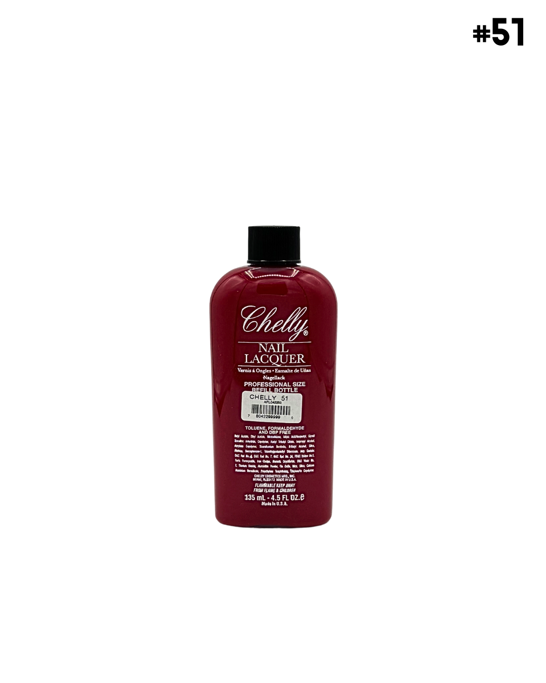 Chelly Regular Nail Polish 4.5 Oz 33 Colors