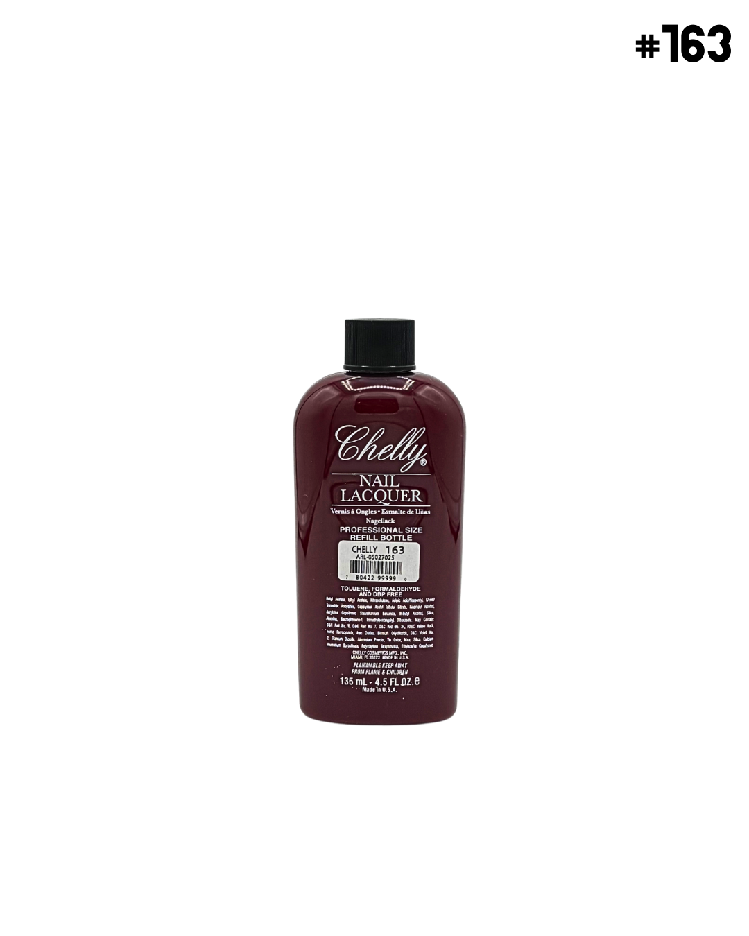 Chelly Regular Nail Polish 4.5 Oz 33 Colors