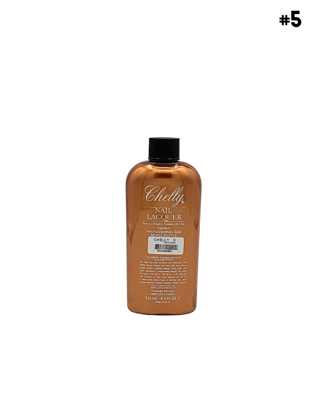 Chelly Regular Nail Polish 4.5 Oz 33 Colors