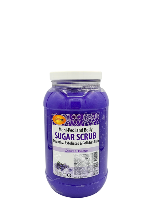 Sugar Scrub – Exfoliant for Mani-Pedi and Body 128 Oz