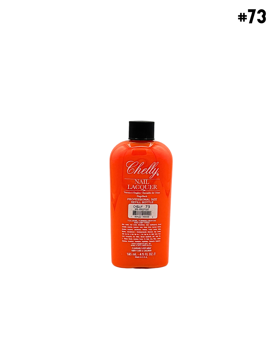 Chelly Regular Nail Polish 4.5 Oz 33 Colors