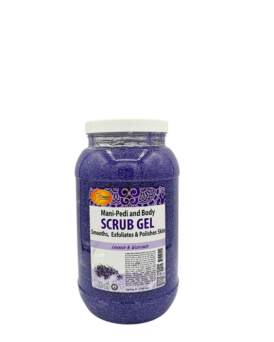 Lavender, Mandarin, Mint & Eucalyptus Scrub Gel
