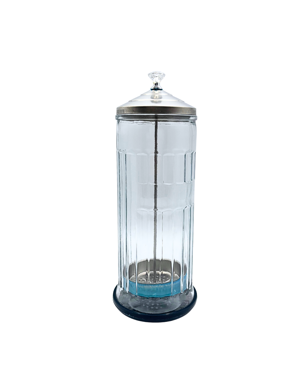 Large Glass Disinfectant Jar for Salon Tools