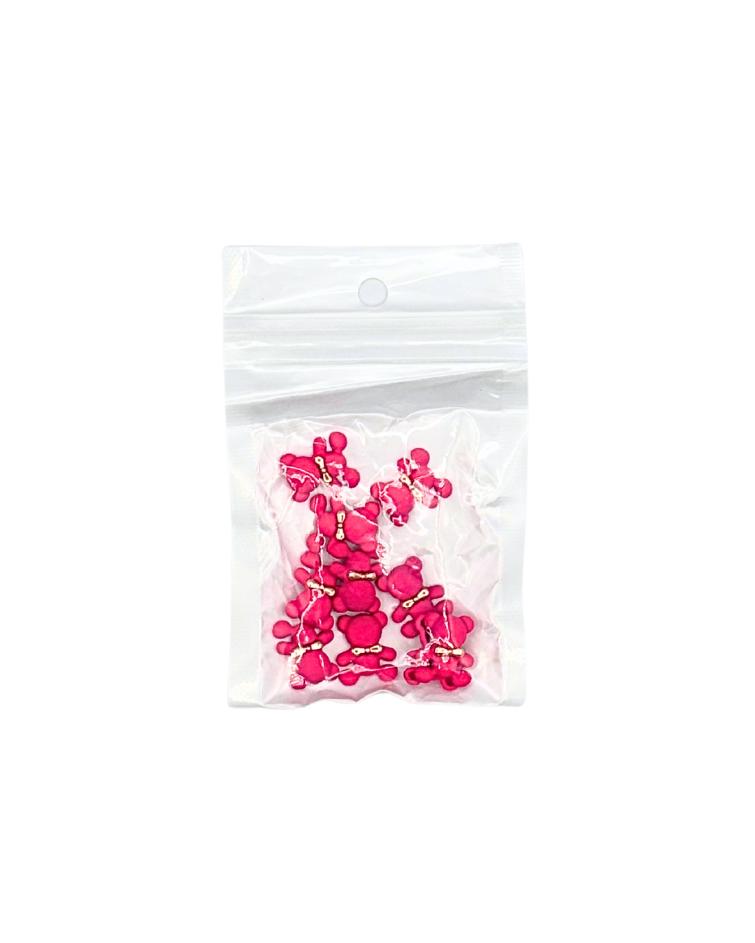 Bear-Shaped Nail Decorations