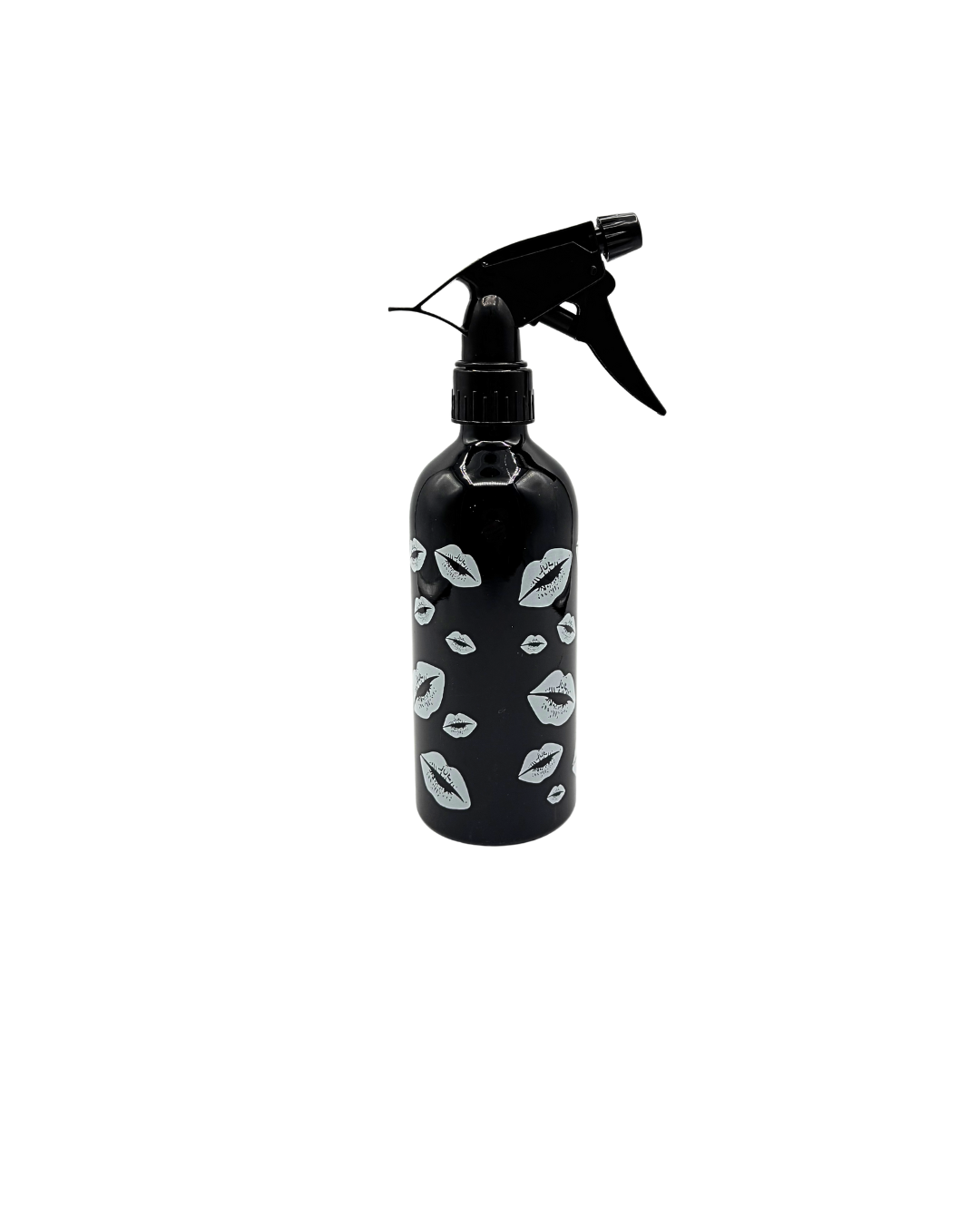 Black Cap Hair Spray Bottle – Perfect for Salon & Home Use