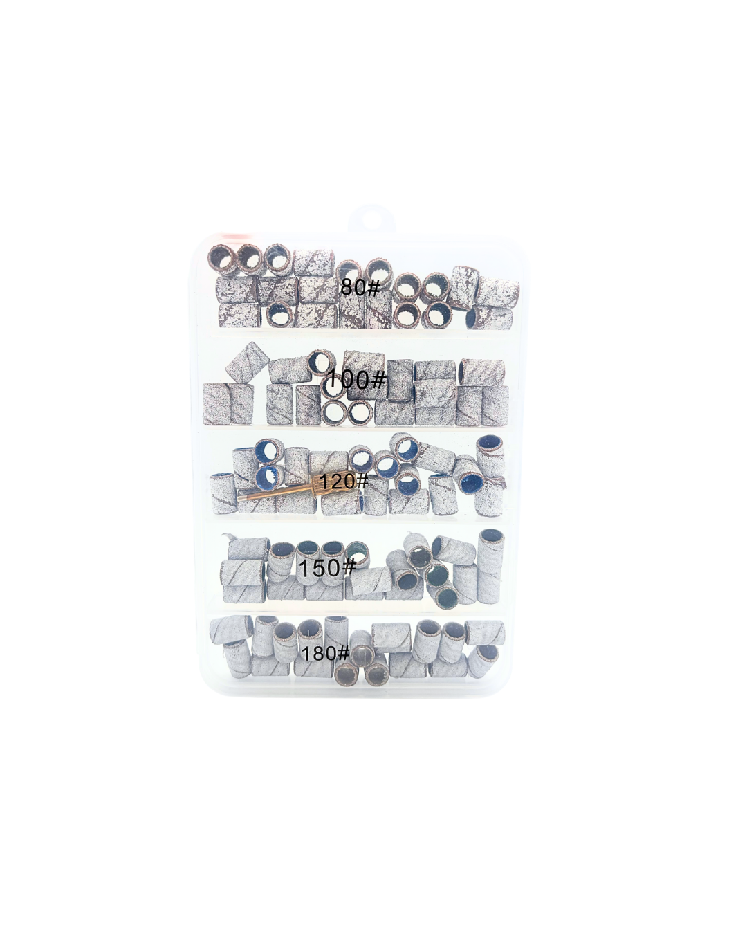 Large Box Nail Drill Sanding Bands – Professional Filing & Shaping #80/100/120/150/180