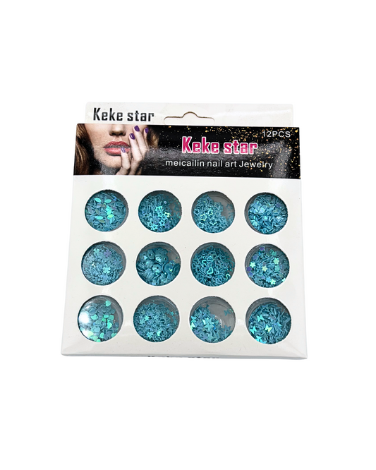 Large Encapsulated Nail Art Decorations – Stunning 3D Designs