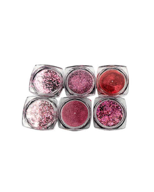 Mix 6 Effects Powder – Versatile Nail Art Pigment Set