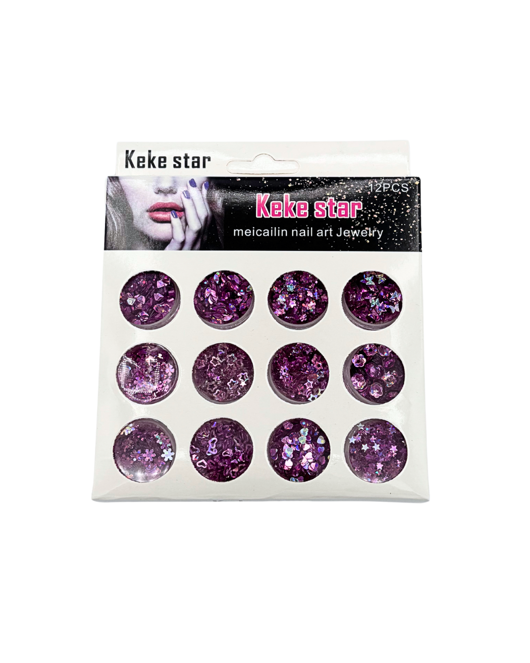 Large Encapsulated Nail Art Decorations – Stunning 3D Designs