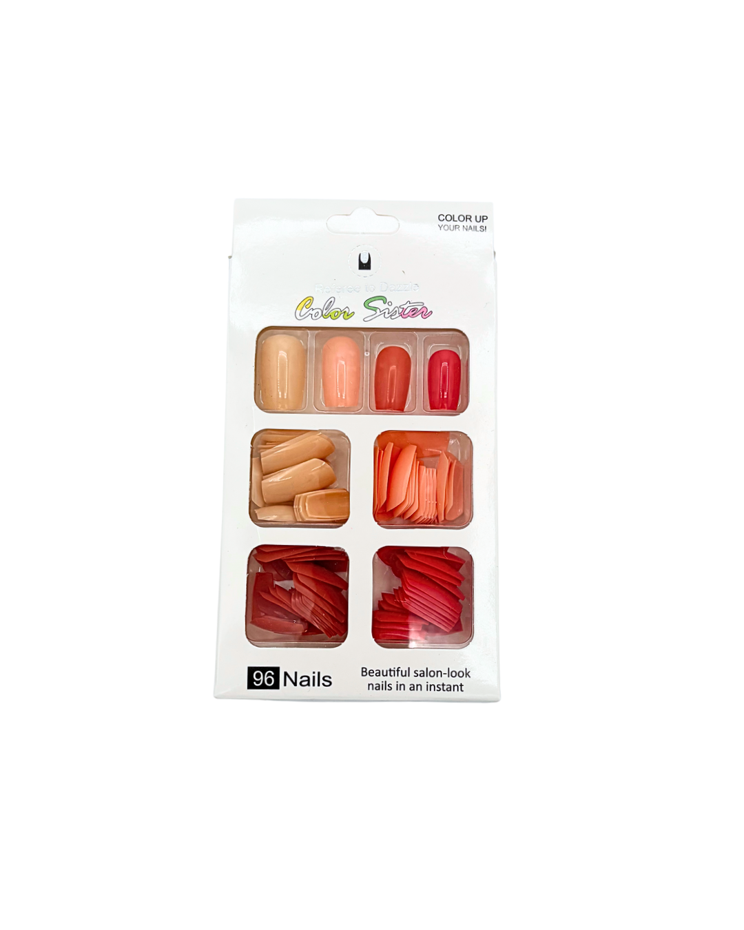 False Nail Tips Multi-Colors