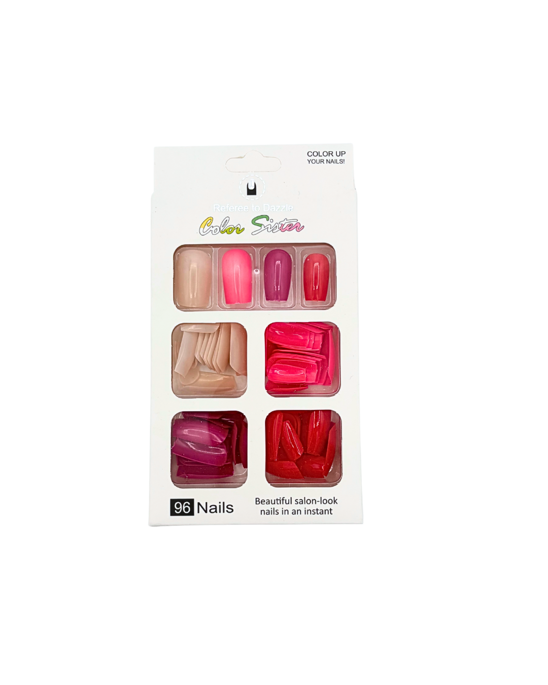 False Nail Tips Multi-Colors