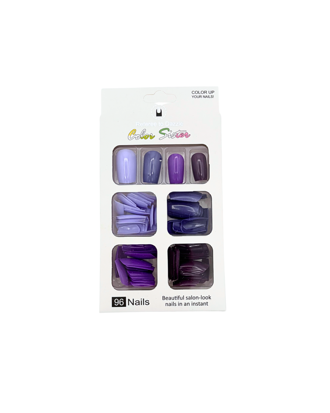 False Nail Tips Multi-Colors