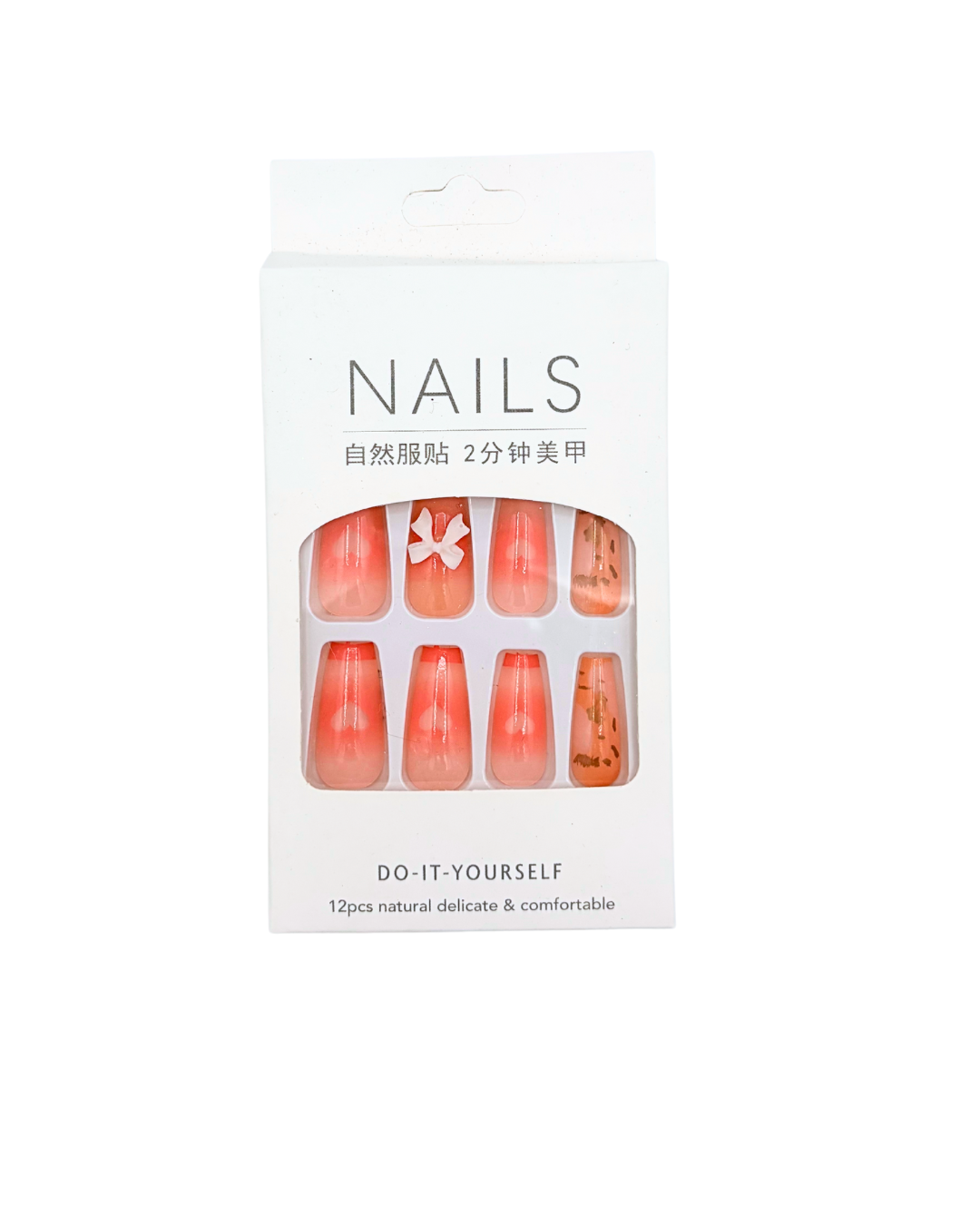 False Nail Tips Multi-Colors