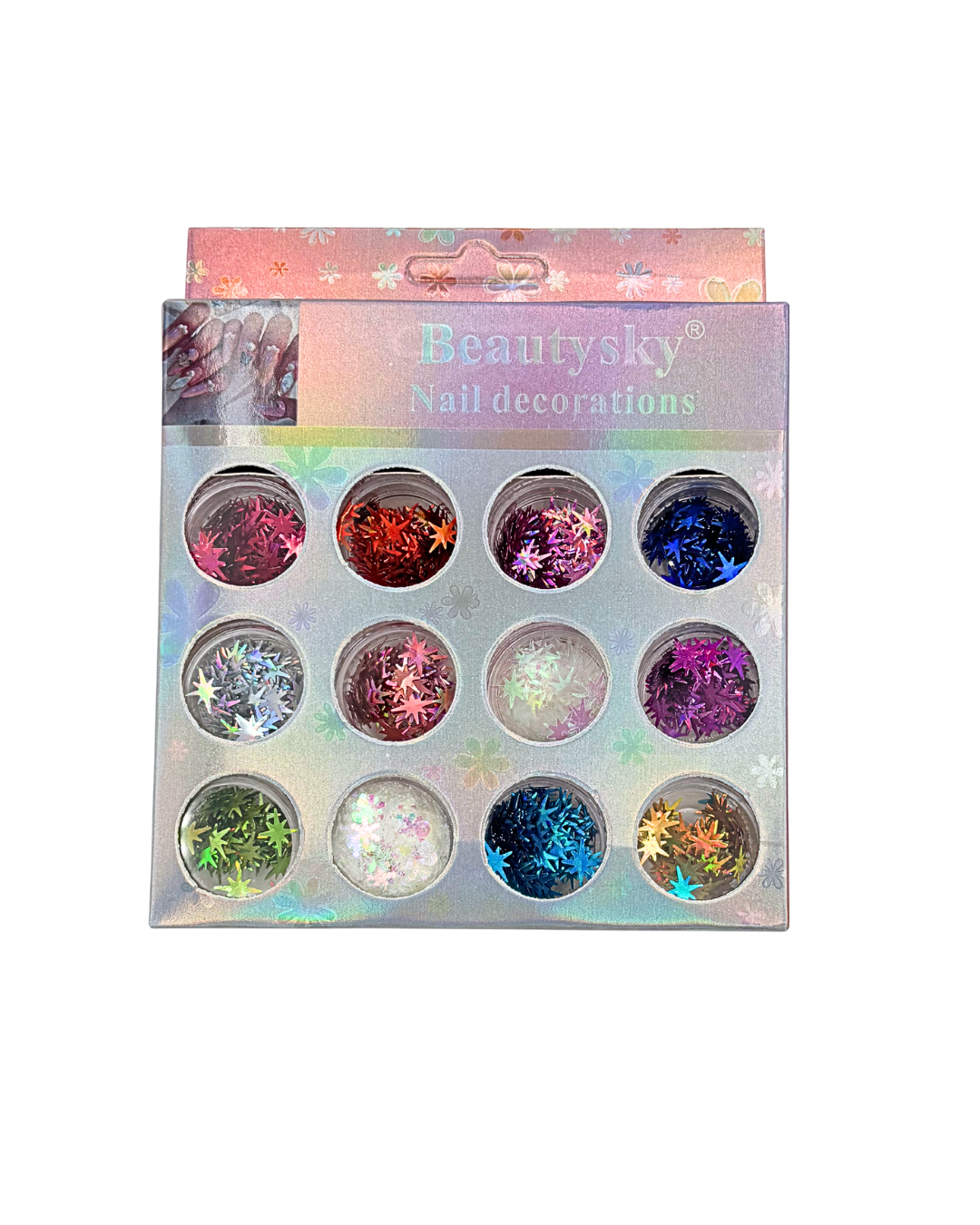 Large Encapsulated Nail Art Decorations – Stunning 3D Designs