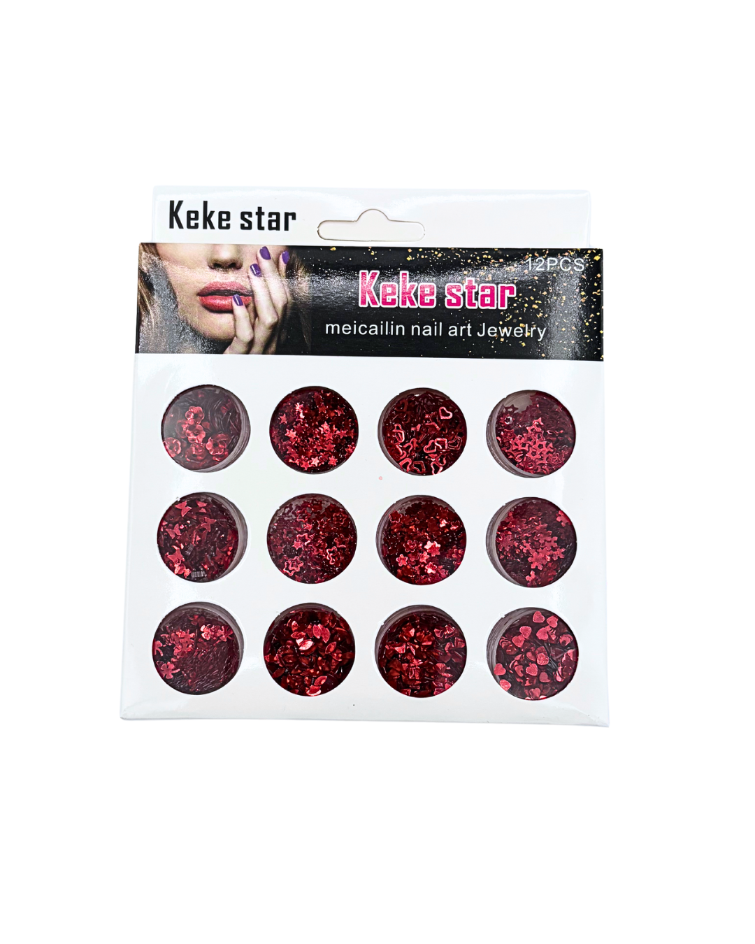 Large Encapsulated Nail Art Decorations – Stunning 3D Designs