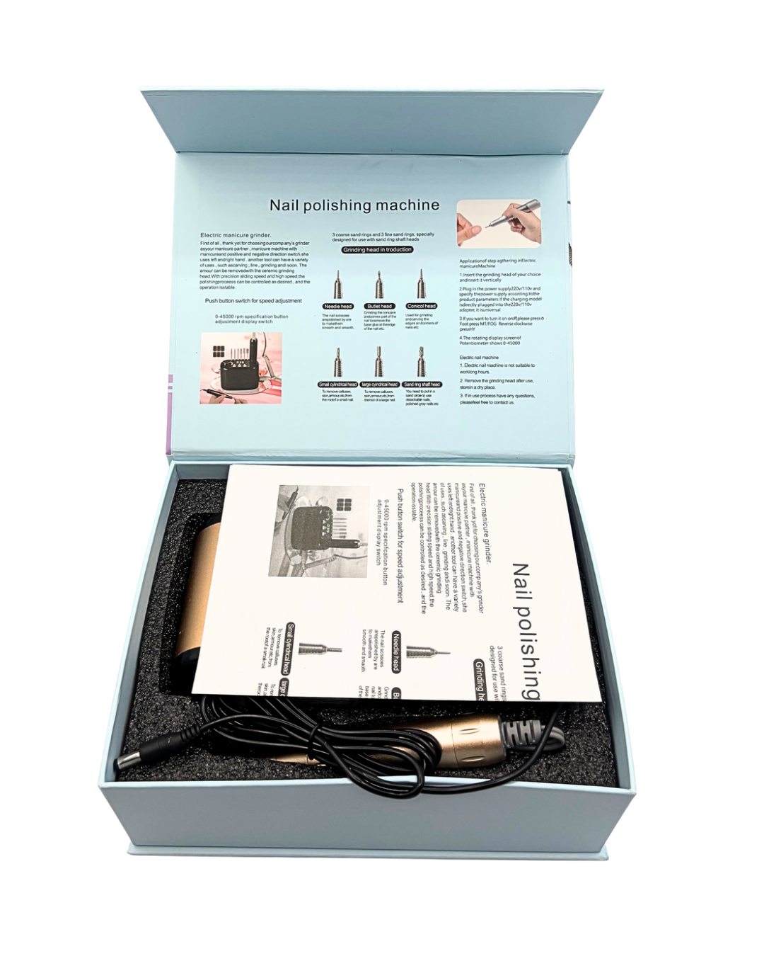 Professional Nail Drills – Rechargeable & Corded