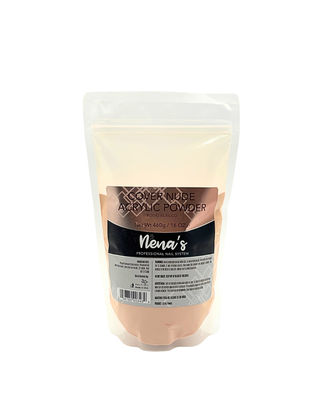Nena’s Nails Acrylic Powder – 1 lb | Clear, Nude, Pink, White