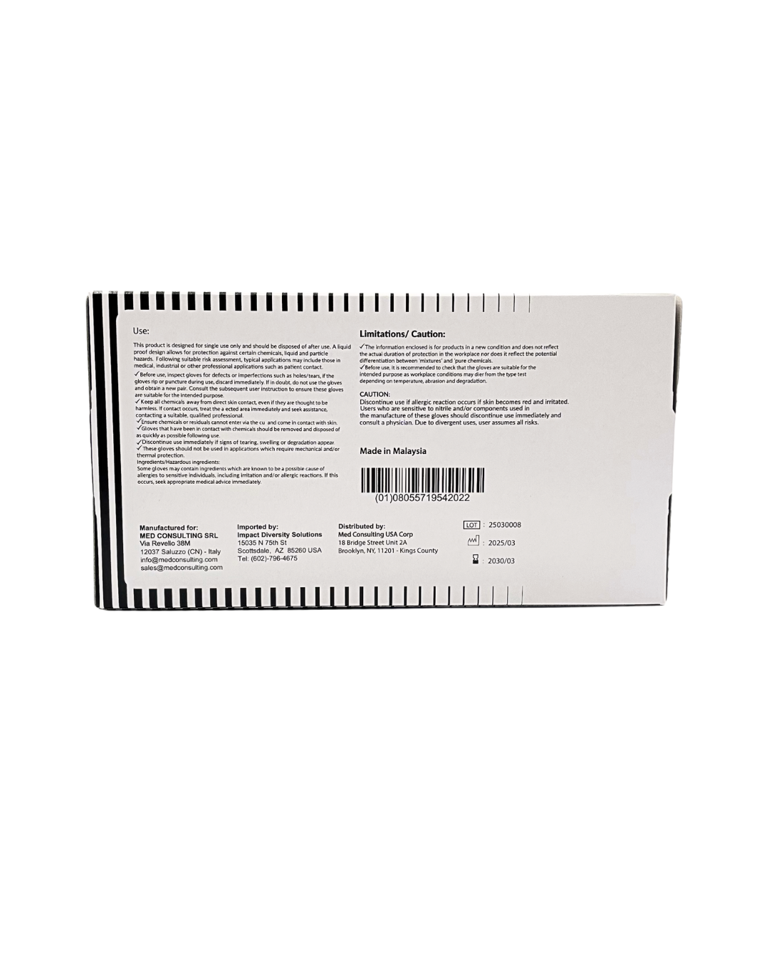 Black Nitrile Gloves – Professional Protection
